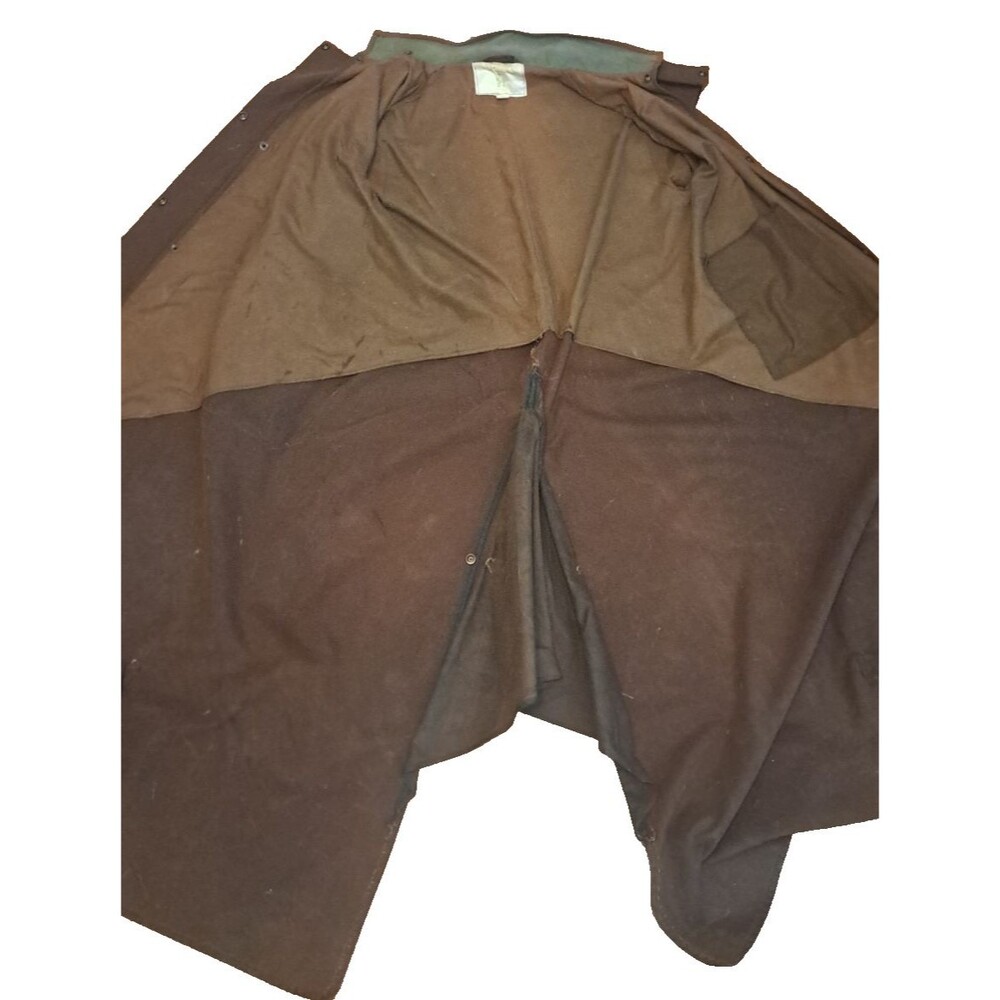 Vintage Womens Driza Bone Riding Coat Equestrian Waterproof Brown Australia 4 - Picture 4 of 11